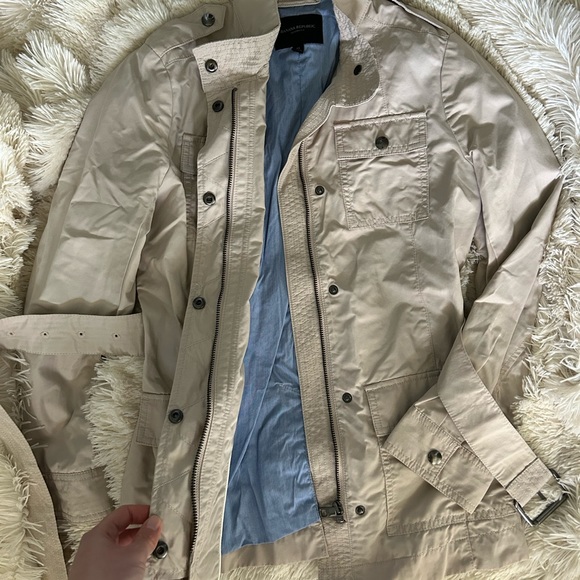 NWOT Banana Republic short belted trench / utility jacket - Picture 4 of 6